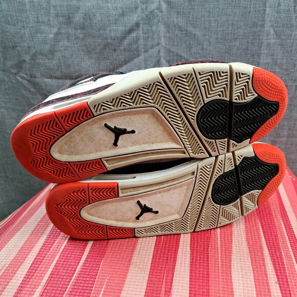 %Nike Air Jordan 4 Retro Flight Nostalgia 2019 size 13 Men AJ18 main image 6